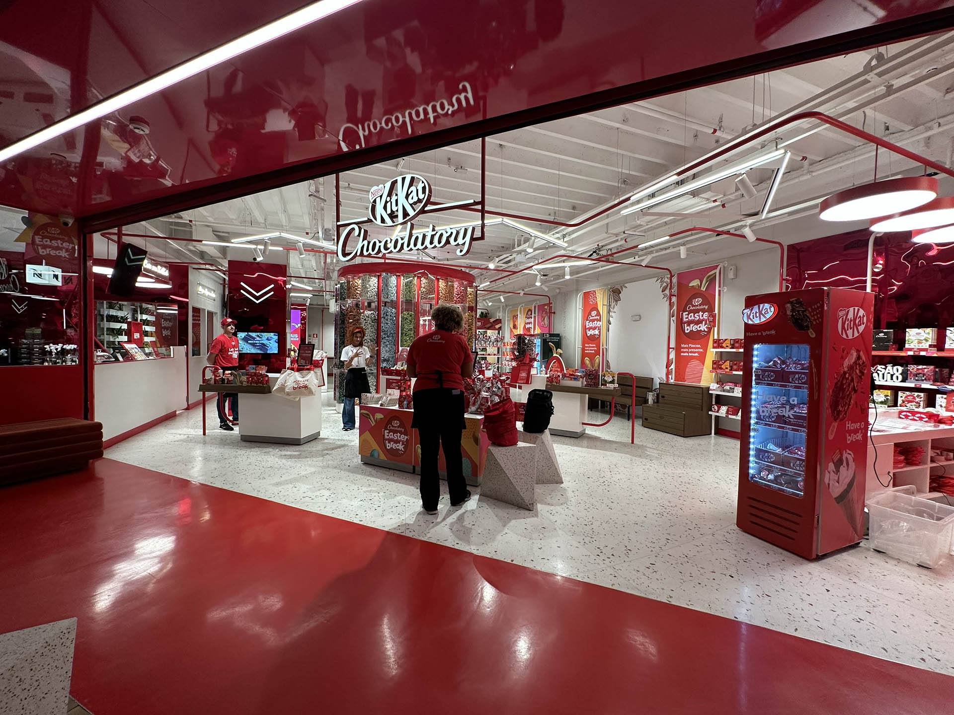 KitKat Chocolatory promove experiência exclusiva em nova loja na Paulista